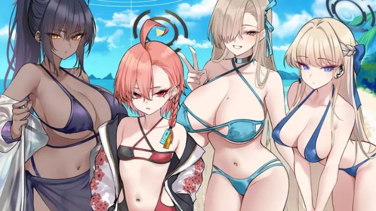 Ảnh Gái Anime Mặc Bikini Đẹp Hút Mắt, Quyến Rũ Hot Nhất 2025