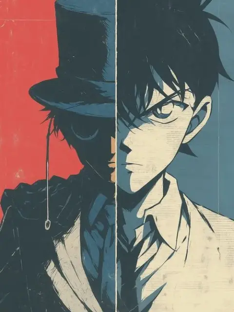 BST 80 Hình Ảnh Shinichi Kudo ngầu lòi với góc nghiêng sắc sảo và ánh mắt suy luận