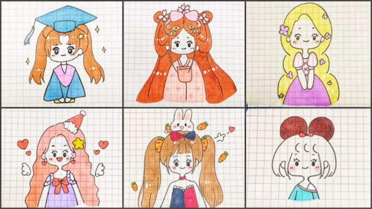 30+ Vẽ Chibi Cute Girl – Khám Phá Những Chân Dung Dễ Thương